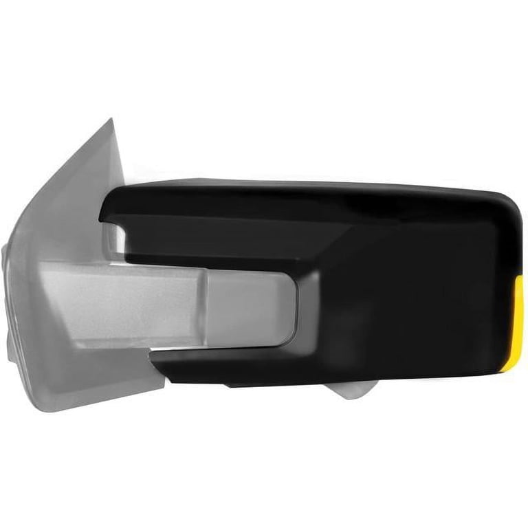 K-SOURCE, Exterior Towing Mirror Pair, Snap & Zap, Manual Black