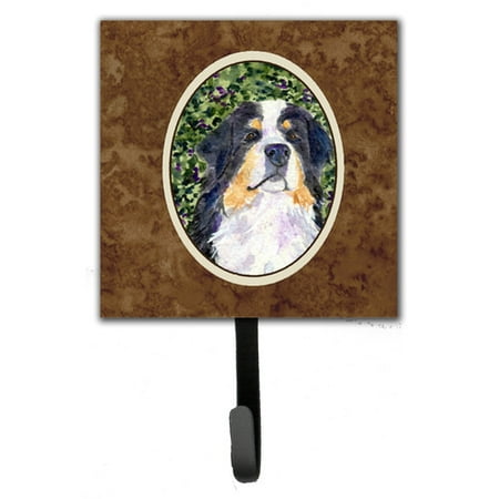 Caroline's Treasures Bernese Mountain Dog Leash Holder and Wall Hook