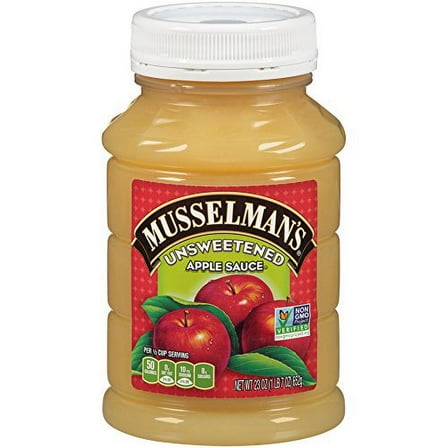 Musselmans Unsweetened Applesauce, 23 Ounce, 12 Per Case