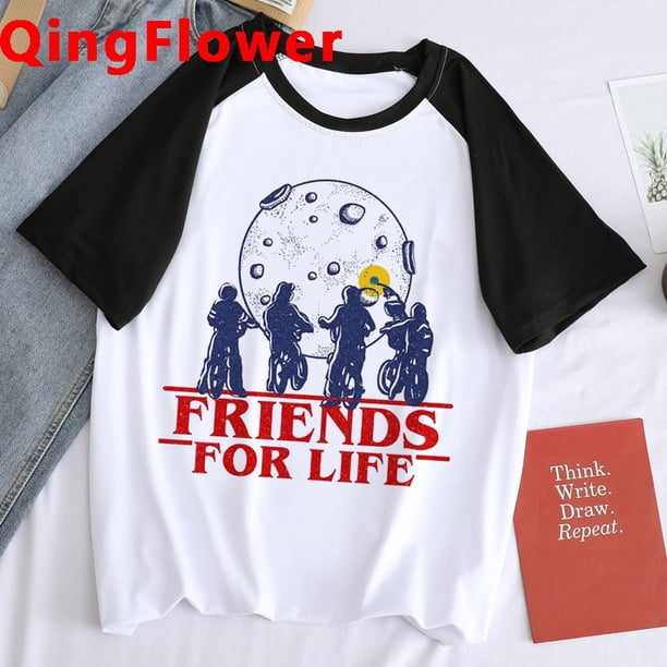 Caliente Stranger Things 4 Hellfire Club Verano top Camiseta Hombres kawaii Pareja Ropa Más El Tamaño De La harajuku