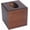 Brown, variant on Brown Cube Wood Tissue Box Cover, Vintage Square Tissue Holder