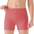 thumbnail image 4 of Ymyiu Toddler Athletic Shorts Baby Girls' and Toddler Pull On Shorts Size 7-8 Years (Brick Red,7-8 Years), 4 of 6