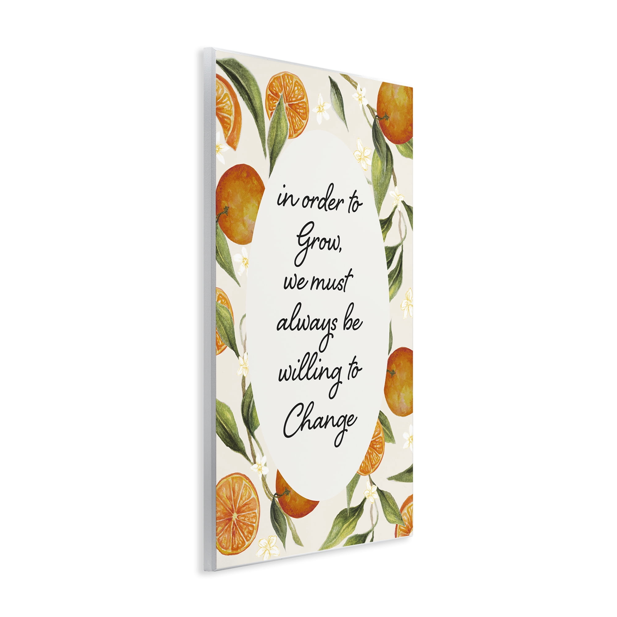 Stupell Industries Willing To Change Quote Wall Plaque Art, design by Janice Gaynor