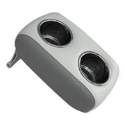 Wise 3059-1883 Pontoon Double Drink Holder with Stainless Steel Cup Holders, Sky Grey / Dove Grey