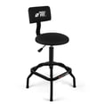 thumbnail image 1 of Taburete Shop FreekyFit con respaldo Mechanic Garage negro, 1 of 9