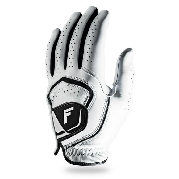Guante de golf Franklin Sports Premium Leather Junior White