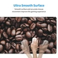 thumbnail image 5 of Bingfone Coffee Bean Large Gaming Mouse Pad,Extended Desk Mousepad With Stitched Edges,Non-Slip Base,Water Resist Keyboard Pad For Gamer, Office & Home, 29.5 X 16 In, 5 of 9