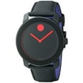 thumbnail image 3 of Movado Unisex Bold Large Leather Analog Quartz 42mm Watch 3600246, 3 of 5