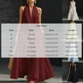 thumbnail image 3 of YuXingFu Cotton Dresses for Women Casual Maxi V-Neck Plus Size Womens Dress Sleeveless Wrap Long Casual Summer Green XL, 3 of 8