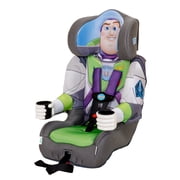KidsEmbrace Buzz Lightyear 2-in-1 Combination Harness to Booster Car Seat, Forward-Facing Harness, Booster, Multi-Position Headrest, Toddler