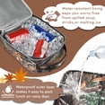 thumbnail image 5 of Tirrinia Insulated Lunch Box for Men Women, Portable Thermal Small Lunch Bag for Office Work Picnic, Reusable Compact Lunchbox Cooler Tote for Adults,Maple Leaf, 5 of 6