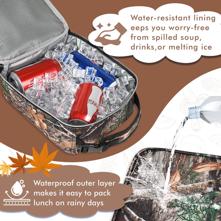 Tirrinia Insulated Lunch Box for Adults, Compact photo 5