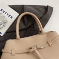 thumbnail image 4 of Bolsos para mujeres Bolso hombro suave Gran capacidad All-Match PU Cuero versátil compras viajes, 4 of 9