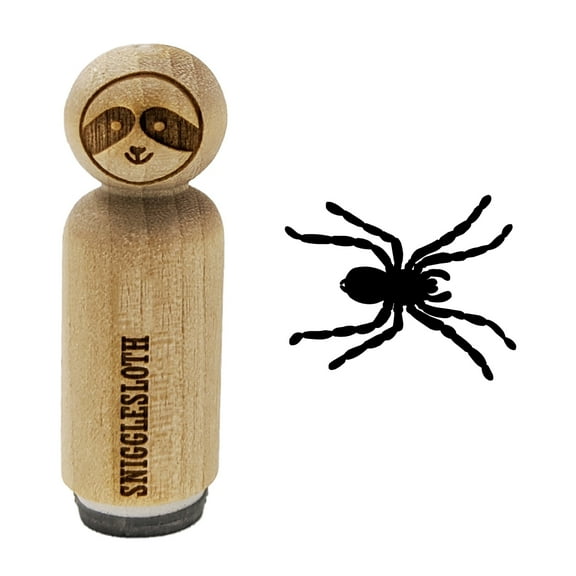 Spider Solid Rubber Stamp for Scrapbooking Crafting Stamping - Mini 1/2 Inch