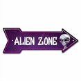 thumbnail image 2 of SignMission P-ARROW8-999989 8 x 24 Po Large Zone Alien Flèche Signe, 2 of 4
