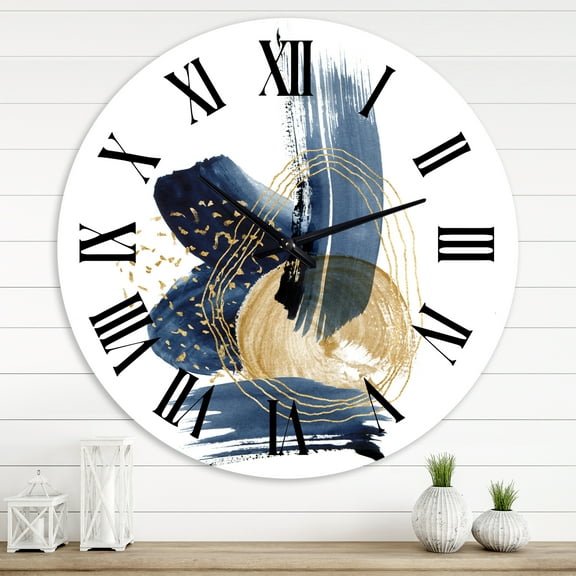 Designart 1 in Quartz Modern/Contemporary Wall Clock