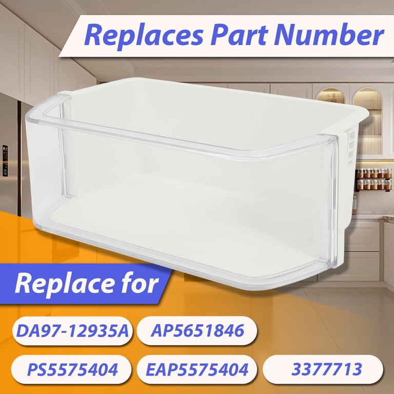 HECASA Door Shelf Bin, Fit for DA97-12935A, SAMSUNG Refrigerator