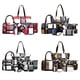 thumbnail image 2 of Bolso de mano Qarigey rojo con estuche para llaves y cartera, 2 of 6