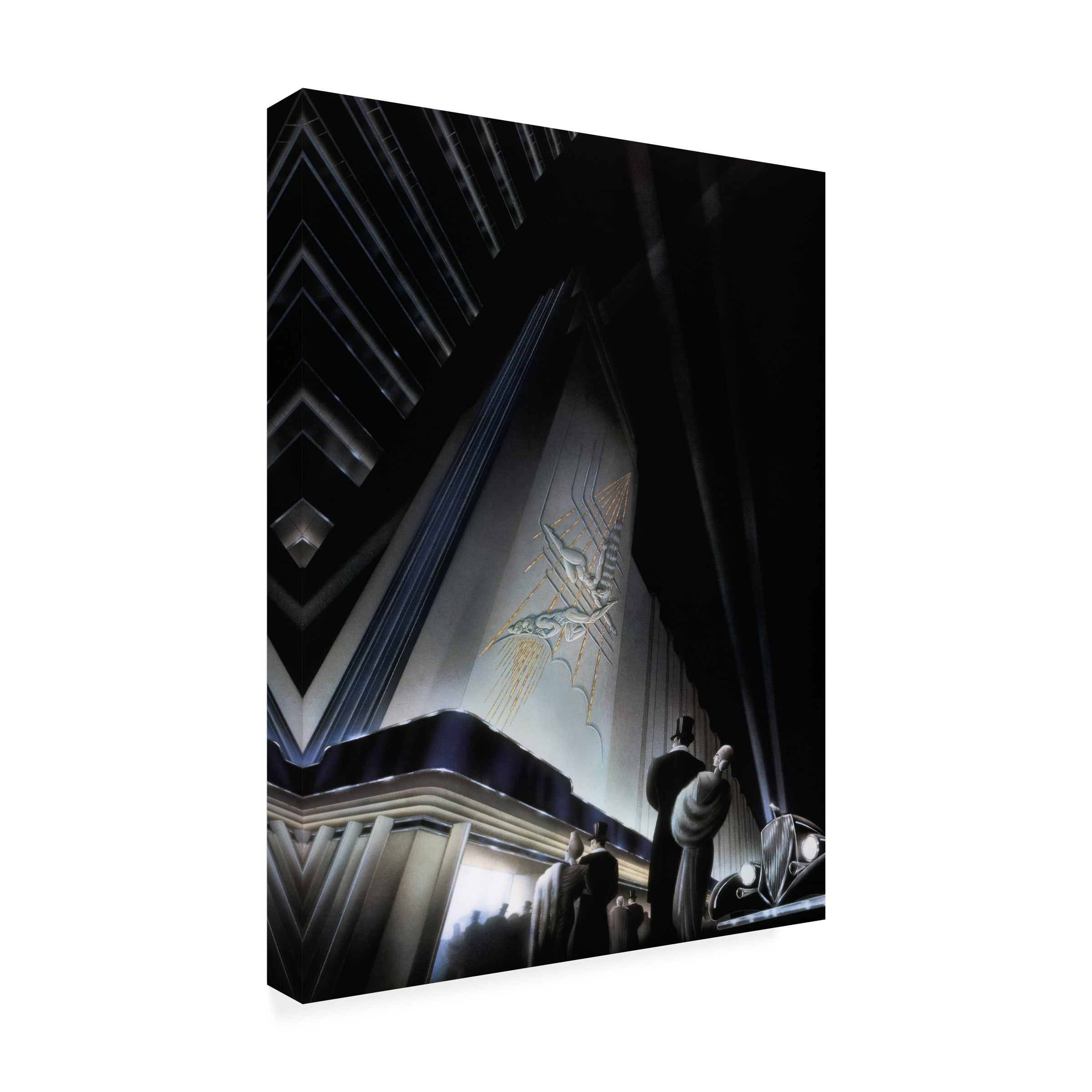 Robert Hoppe 'Opening Night' Canvas Art