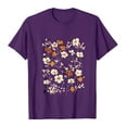 thumbnail image 5 of NSLGXD Womens T Shirts Summer Round Neck Short Sleeve Blouses Loose Fit Graphic Tees Classic Vacation Tshirts S-2XL Purple Top, 5 of 5