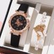 thumbnail image 1 of Relojes de mujer populares, personalidades de moda, relojes sencillos, cinturones digitales de mariposa, relojes., 1 of 5