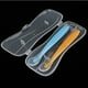 thumbnail image 1 of Cuchara de entrenamiento de silicona portátil de punta suave de tamaño perfecto cucharas de alimentación para bebés 2 piezas de regalo para bebés ANGGREK Otros, 1 of 8