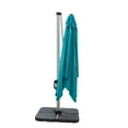 thumbnail image 3 of 10 Ft Square Heavy Duty Cantilever Patio Umbrella, Turquoise, 3 of 5