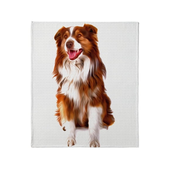 CafePress - Aussie Throw Blanket - Soft Fleece Throw Blanket, 50"x60" for All Ages