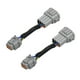 thumbnail image 1 of 2x adaptadores de conversión de , arnés de cableado de reequipamiento para , 03-05, conectores de antiniebla, cables, piezas de, 1 of 3