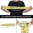 thumbnail image 4 of Gaeub Garden Honeybee Gnomes Cooling Sleeves for Unsex, Arm Sleeves, UV Sun Protection Sleeve to Cover with Silicone Anti-Slip, 4 of 8