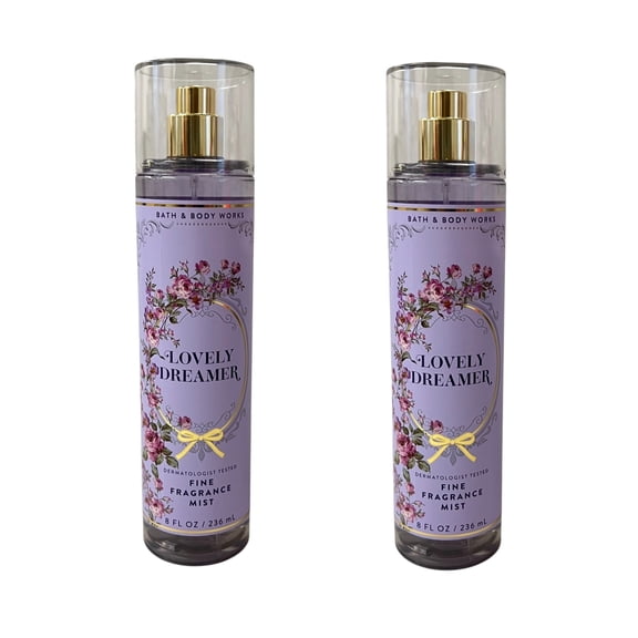 Bath & Body Works Lovely Dreamer Mist 8 fl oz 2 Pack