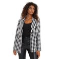 thumbnail image 1 of Dorothy Perkins - Americana Diente de Perro para Mujer (Negro, Blanco), 1 of 3