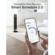 thumbnail image 5 of Dreo Ventiladores de torre inteligentes para el hogar, ventilador oscilante de 90° para dormitorio en interiores, piso con control de voz con temporizador de 12 horas, pantalla LED silenciosa sin aspa, 5 of 5