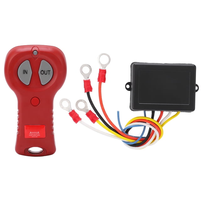 Juego De Control Remoto De Cabrestante Inalámbrico, Controlador De Cabrestante Eléctrico De 23 M De Alcance 434MHZ Para Camión Para ATV ANGGREK Otros