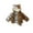 Brown, variant on Jackets for Girls Tiger Design Thickened Warm Winter Coats Long Sleeve Cute Daily Comfortable Outerwear