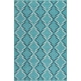 thumbnail image 2 of Unique Loom Outdoor Trellis Collection Area Rug - Parmaklik (6' 1" x 9' Rectangle Teal/Navy Blue), 2 of 8