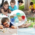 thumbnail image 6 of GIXUSIL 40Pcs Colorful Glass Marbles Glow in The Dark Marbles Multi-Color Luminous Marbles Glowing Glass Marbles for Marble Games DIY and Home Decor（Random Color）, 6 of 6
