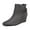 GREY, variant on Women's Low Heel Wedge Ankle Booties Fall Short Boots