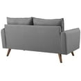 thumbnail image 5 of Modway Revive Upholstered Fabric Sofa and Loveseat Set in Light gray, 5 of 7