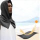 thumbnail image 3 of 2X Toalla Refrescante con Capucha,Toallas Refrescantes para Cuello y Cara,para Sauna, Yoga, Camping, Entrenamiento, Negro, 3 of 8