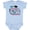 AE-Light Blue, variant on Inktastic My Cousin Graduated with Cap and Arrows Girls Baby Bodysuit
