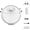 White, variant on 3 in 1 Rechargeable Mini Robot Vacuum, Low Noise Automatic Sweeping & Mopping for Pet Hair, Desk, Car, Hard Floors(Black)