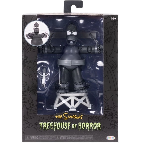 The Simpsons Premium King Homer with Mini Marge Action Figure [Treehouse of Horror]