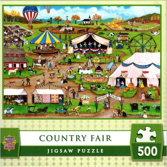 Country Fair 500 Piece Puzzle