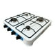 thumbnail image 2 of Parrilla Estufa Mesa Gas 4 quemadores Acero Blanca Shorbull, 2 of 8