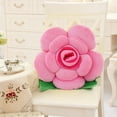 thumbnail image 6 of Uuowzo Flower Rose Pillow- Cute Decoration- Flower Cushion- Cushion- Sofa Pillow and Mattress- Suitable As Valentine Day Gift Valentine's Day Gift Self-love Gifts, Pink, 6 of 6