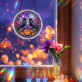 thumbnail image 5 of Ciozy Halloween Ghost Acrylic Puzzle Sun Catcher, DIY Acrylic Window Hanging Decor, Spooky Cute Sun Catcher Ornament for Home Garden Patio Wall Decoration, 5.9 Inch, 5 of 6