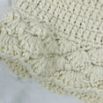 thumbnail image 6 of CoCopeaunts Beanie Hat for Women Four Season Solid Color Warm Knitted Hats Casual All-Match Ruffle Brim Shade Fishermen Cap, 6 of 8