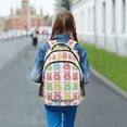 thumbnail image 6 of FORMRS Kids School Backpack Elementary Student Unisex Travel Bookbag with Reflective Stripes, Gummy Bear Pattern, 6 of 7