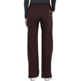 thumbnail image 4 of Cherokee Workwear Professionals Women's Scrubs Pant Mid Rise Straight Leg Pull-On Cargo WW170, 4 of 6